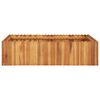 vidaXL Raised Bed Natural wood color Solid acacia wood Medium Durable