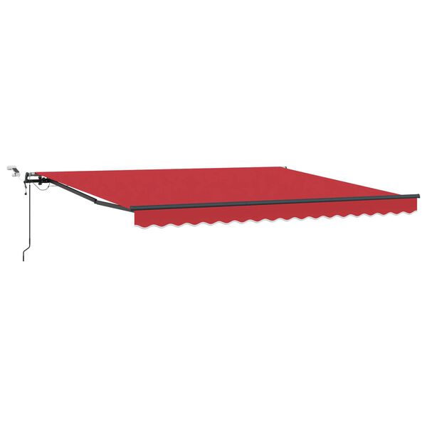 vidaXL Awning Fabric with Red 157.48 x 118.11 in Polyester