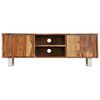 vidaXL TV Cabinet Honey Solid Acacia wood 47.2 in long TV Cabinet