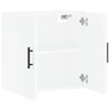 vidaXL Wall Cabinet White Engineered wood 23.6x12.2x23.6 in Cabinet