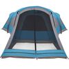 vidaXL Family Tent Tunnel 8-Person Blue Waterproof
