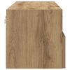 vidaXL TV Wall Cabinet Artisan oak 39.37 x 11.81 x 11.81 in