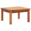 vidaXL Coffee Table Brown Solid Acacia wood 23.6 in Coffee Table