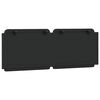 vidaXL Headboard Cushion Black