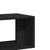 vidaXL TV Cabinet Black Engineered wood 39.4 in x 11.8 in x 19.7 in