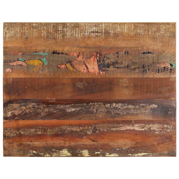 vidaXL Table Top Multicolor Solid reclaimed wood 27.6x35.4 in Table Top
