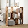 vidaXL Room Divider Bookcase Old wood Engineered wood Medium