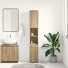 vidaXL Bathroom Cabinet Artisan Oak Engineered Wood Bathroom Cabinet