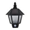 vidaXL Outdoor Wall Light Black ABS Solar