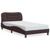 vidaXL Bed Frame Dark brown