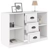 vidaXL Sideboard White Engineered Wood 41.1 x 14.0 x 26.6 in Sideboard