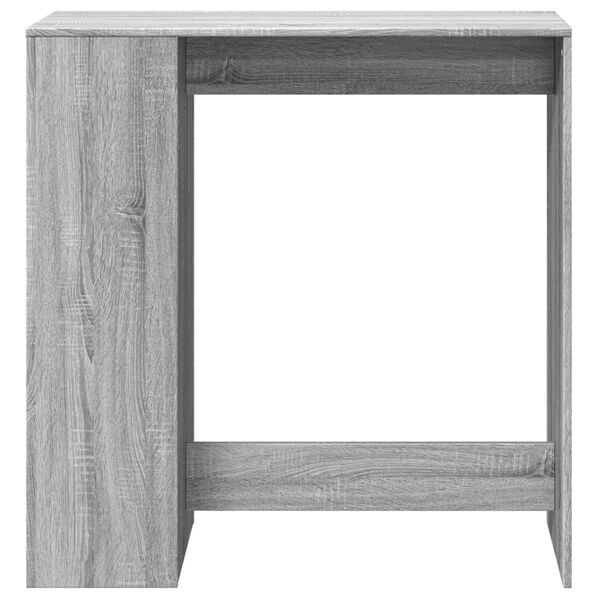 vidaXL Bar Table Grey Sonoma Engineered wood Tall Bar Table