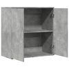 vidaXL Sideboard Concrete Grey Engineered Wood Medium Sideboard