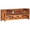 vidaXL TV Cabinet Honey touch Solid acacia wood Medium TV Cabinet