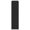vidaXL Highboard Black Engineered wood Tall Highboard Rectangular