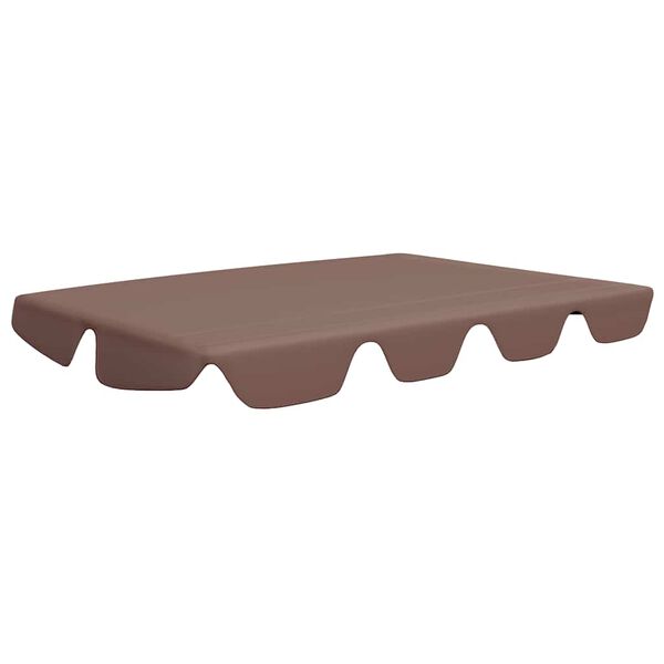 vidaXL Replacement Canopy Brown Polyester with PVC coating A ton of sizes