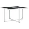 vidaXL Garden Dining Set White