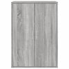 vidaXL Sideboard Grey Sonoma Engineered Wood Compact Sideboard