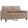 vidaXL Sofa Set Cappuccino