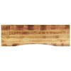 vidaXL Desk Top Natural mango wood Solid mango wood 63.0 x 19.7 x 1.0 in