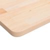 vidaXL Basin Shelf Oak and White Solid oak wood, Steel Medium