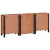 vidaXL Sideboard with Drawer 3 pcs Brown 21.65 x 11.81 x 29.53 in
