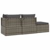 vidaXL Garden Lounge Set Gray