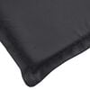 vidaXL Sun Lounger Cushion Black Oxford fabric (100% polyester), Foam fiber