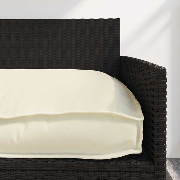 vidaXL Pallet Cushion Set 2 pcs Cream 100 x 40 x 8 cm Oxford Fabric