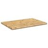 vidaXL Bath Mat Natural Bamboo 19.7 x 13.8 in Durable Bath Mat