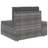 vidaXL Garden Lounge Set Gray