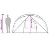 vidaXL Family Tent Cabin 6-Person Green Waterproof