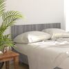 vidaXL Bed Headboard Gray Sonoma Engineered wood Double