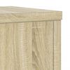 vidaXL Plant Stand Set of 2 Sonoma oak Engineered wood Tall