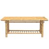 vidaXL Coffee Table Natural bamboo Bamboo Bamboo Coffee Table