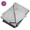 vidaXL Tarpaulin 0.6 oz/ft² 19.7'x32.8' Gray HDPE