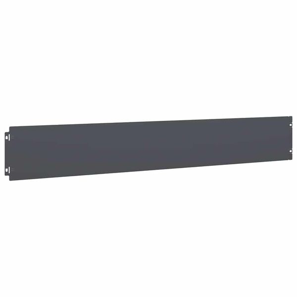vidaXL Lawn Edgings 10 pcs Anthracite 5.9x40.6" Cold-rolled Steel
