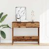 vidaXL Console Table Old wood Engineered wood Narrow Console Table