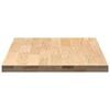 vidaXL Kitchen Worktop Oak Solid Oak Wood 39.4 x 25.0 x 1.6 in Durable