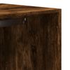 vidaXL Wardrobe Smoked Oak Engineered Wood 31.5 x 19.7 x 78.7 in