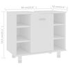 vidaXL Bathroom Cabinet White Engineered wood 23.6 x 12.6 x 21.1 in