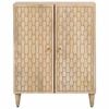 vidaXL Side Cabinet 23.6"x13"x29.5" Solid Wood Mango
