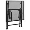 vidaXL Folding Table Anthracite