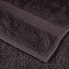 vidaXL Soap Towel Set of 10 Anthracite 100% Cotton Small Soap Towel