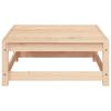 vidaXL Garden Sofa Natural Wood Solid Pine Two-seater Modular Rustic