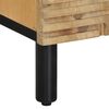 vidaXL Sideboard Mango desert brown Solid Mango Wood 23.6 x 13.0 x 29.5 in