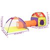 vidaXL Play Tent Multicolor Polyester, Steel, PE (Polyethylene)