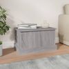 vidaXL Storage Box Grey Sonoma Engineered wood Medium Storage Box