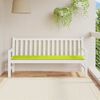 vidaXL Patio Bench Cushion Bright Green 70.9x19.7x1.2" Oxford Fabric