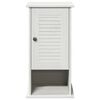 vidaXL Bathroom Cabinet with Shelf VIGO White and Antique White